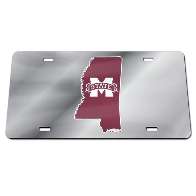 Mississippi State Bulldogs STATE Specialty Acrylic License Plate