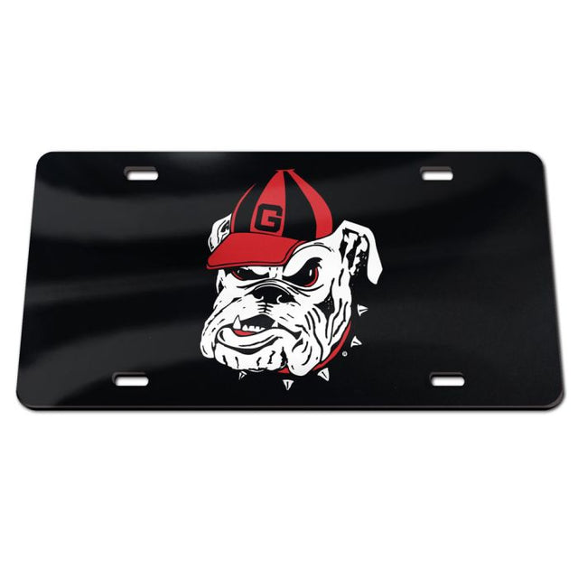 Georgia Bulldogs Specialty Acrylic License Plate