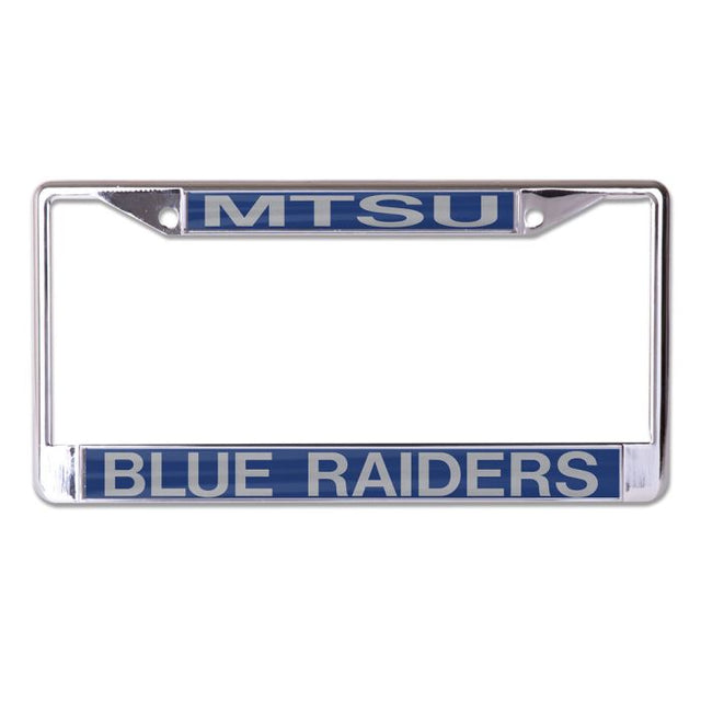 Middle Tennessee State Blue Raiders Lic Plt Frame S/L Printed