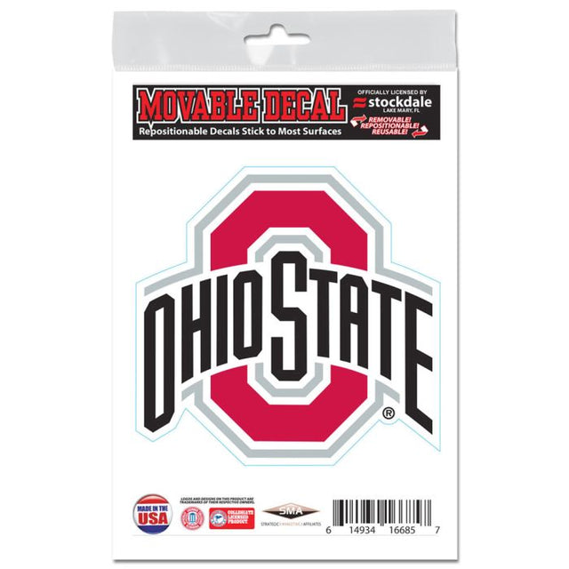 Ohio State Buckeyes All Surface Decals 3" x 5"