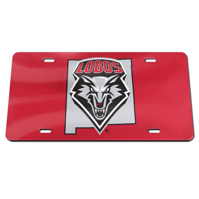 New Mexico Lobos Specialty Acrylic License Plate