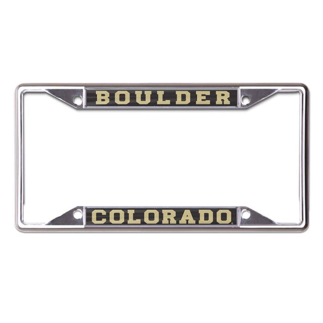 Colorado Buffaloes Lic Plt Frame S/S Printed