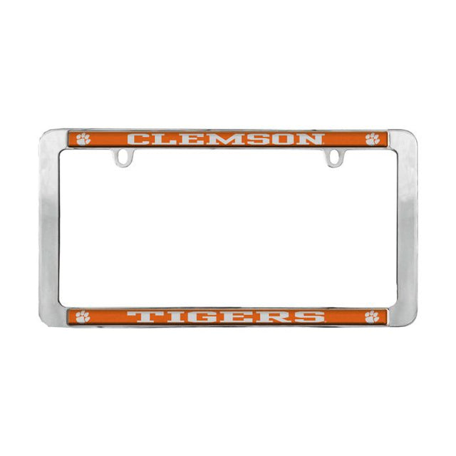 Clemson Tigers Lic Plt Frame Metal Thin Rim Value