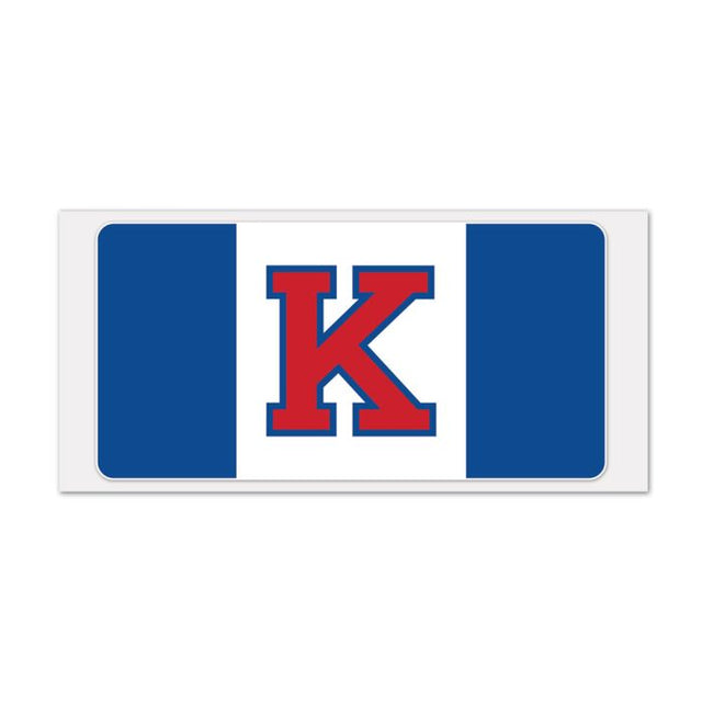 Kansas Jayhawks Window Decals 3" x 5"