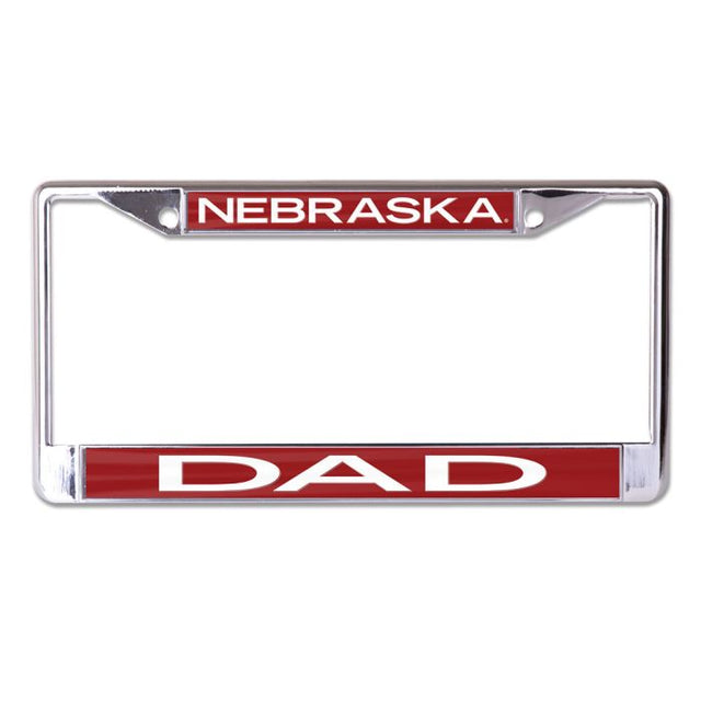 Nebraska Cornhuskers Lic Plt Frame S/L Printed