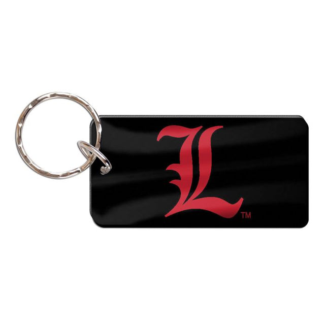 Louisville Cardinals Keychain Rectangle