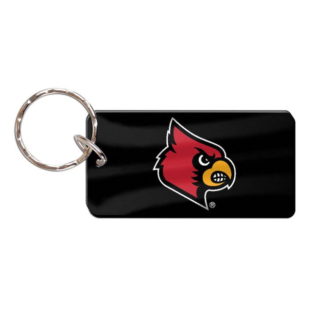 Louisville Cardinals Keychain Rectangle