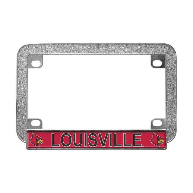 Marco de placa de metal para motocicleta de los Louisville Cardinals