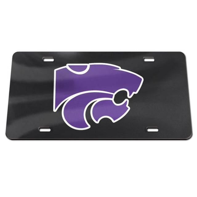 Kansas State Wildcats Specialty Acrylic License Plate