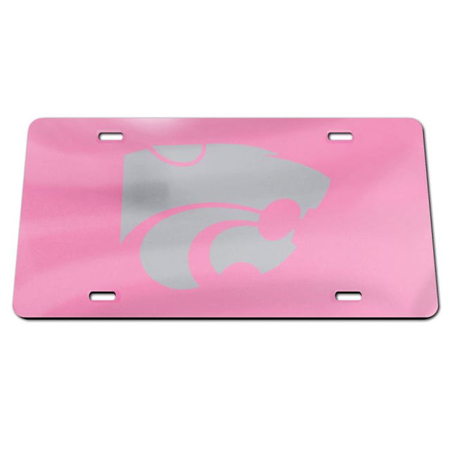 Kansas State Wildcats Acrylic Classic License Plates