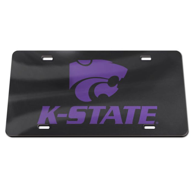 Kansas State Wildcats Acrylic Classic License Plates