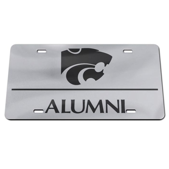 Kansas State Wildcats Acrylic Classic License Plates