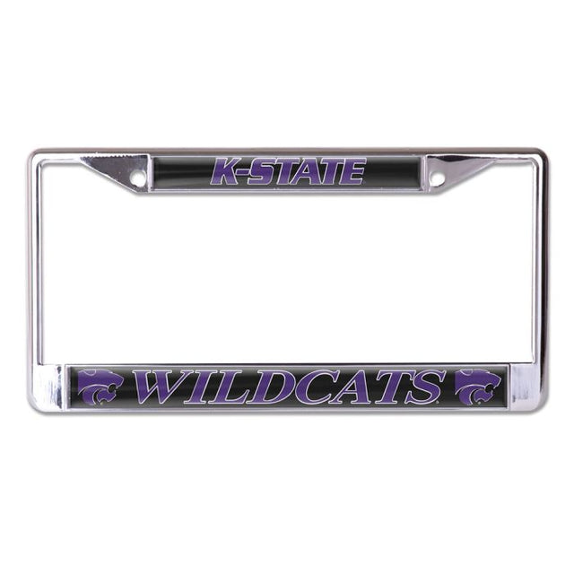 Kansas State Wildcats Lic Plt Frame S/L Domed