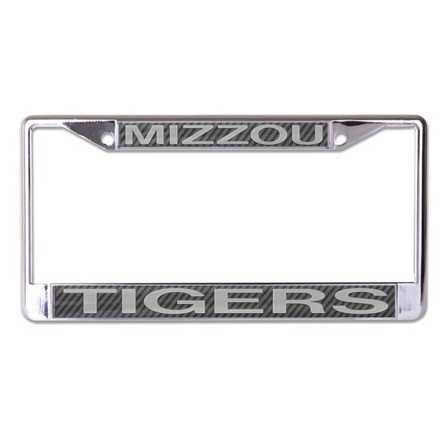 Missouri Tigers CARBON Lic Plt Frame S/L Printed