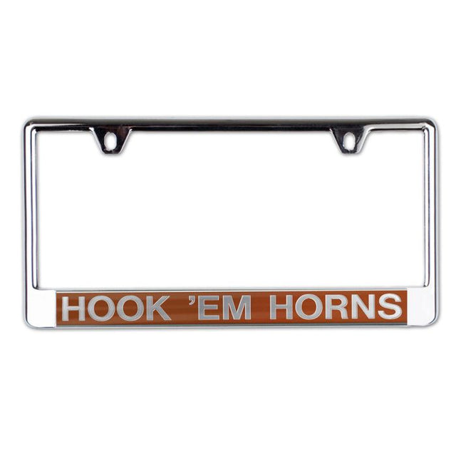 Texas Longhorns Lic Plate Frame B/O Printed