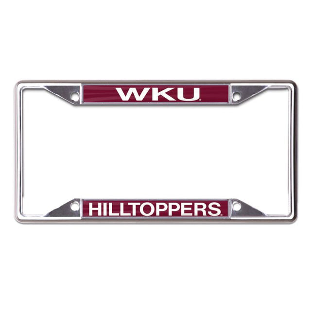 Western Kentucky Hilltoppers Lic Plt Frame S/S Printed