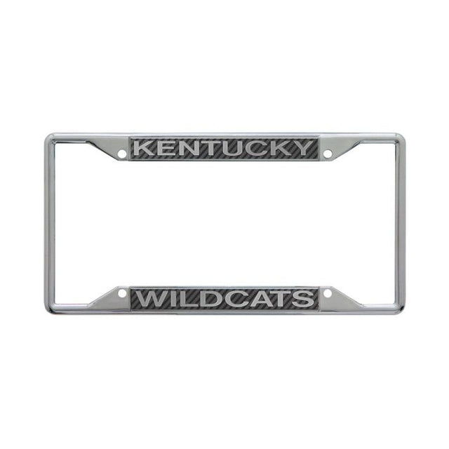 Kentucky Wildcats CARBON Lic Plt Frame S/S Printed