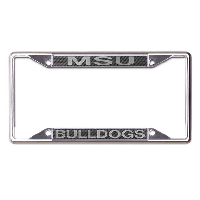 Mississippi State Bulldogs CARBON Lic Plt Marco S/S Impreso