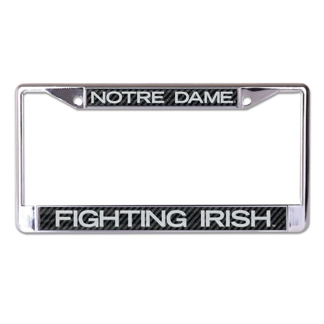 Notre Dame Fighting Irish Lic Plt Frame S/L Printed