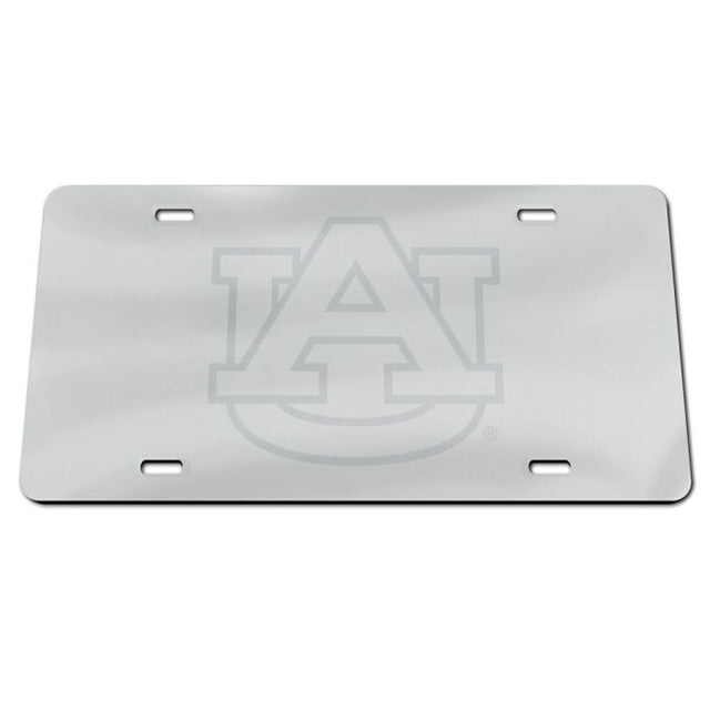 Placas de matrícula clásicas de acrílico esmerilado de Auburn Tigers