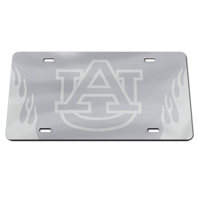 Placas de matrícula clásicas de acrílico esmerilado de Auburn Tigers