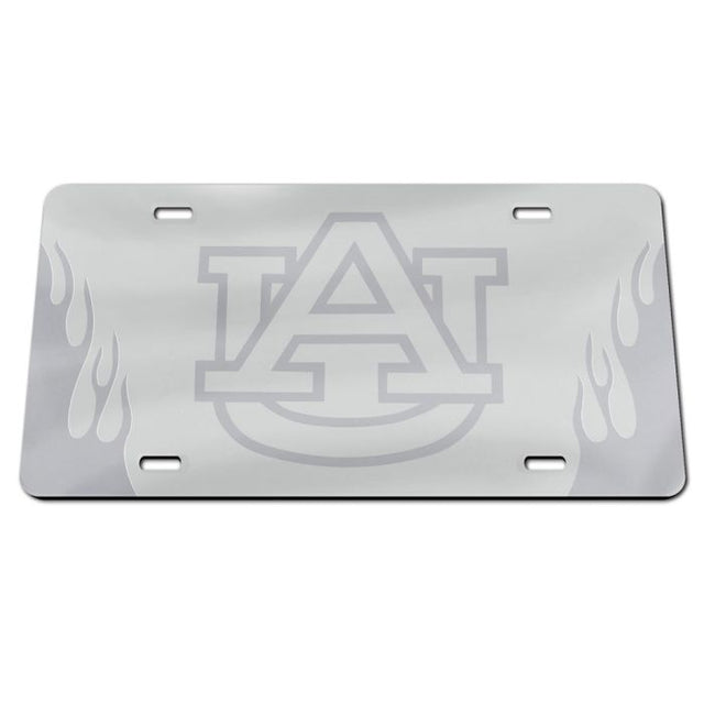 Placas de matrícula clásicas de acrílico esmerilado de Auburn Tigers