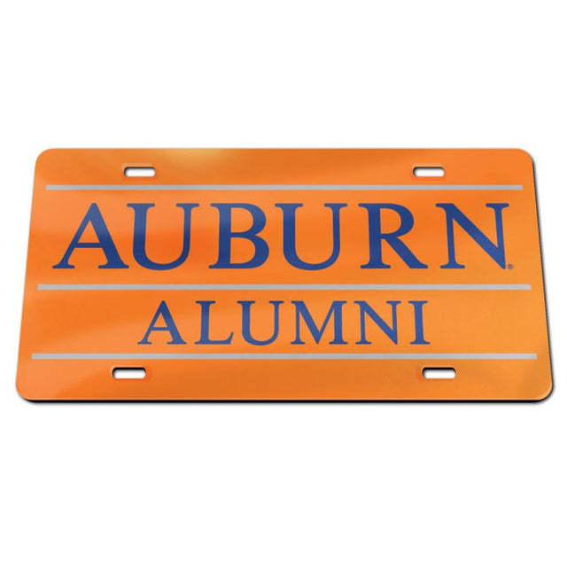 Auburn Tigers Specialty Acrylic License Plate