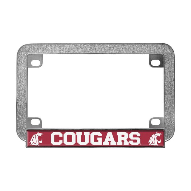 Marco de placa de metal para motocicleta de los Washington State Cougars