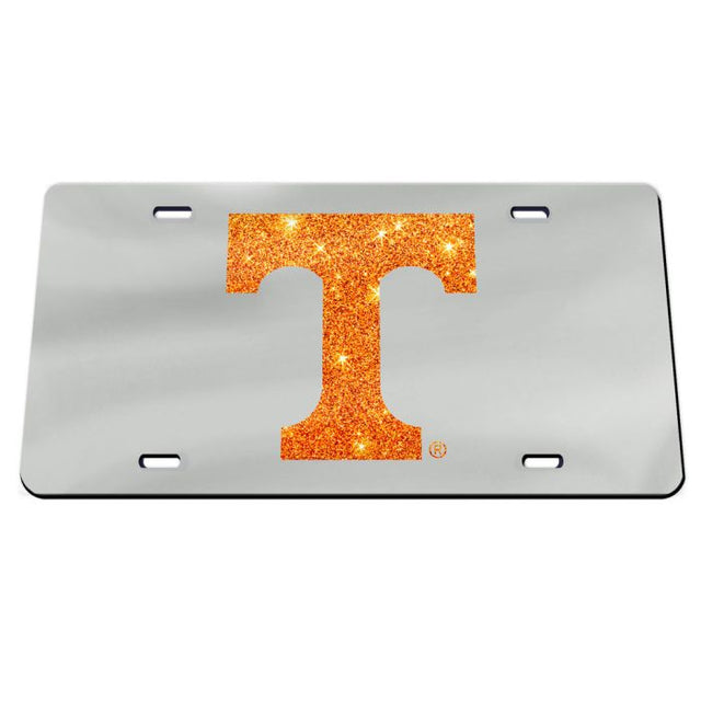 Tennessee Volunteers GLITTER LOGO Acrylic Classic License Plates