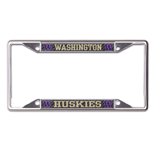 Cuadro Washington Huskies CARBON Lic Plt S/S Impreso