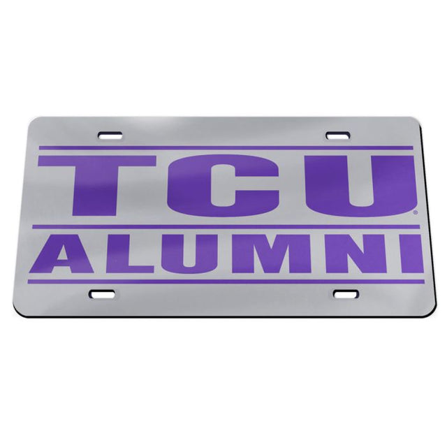 TCU Horned Frogs Acrylic Classic License Plates