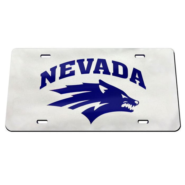 Matrículas clásicas de acrílico de Nevada Wolf Pack