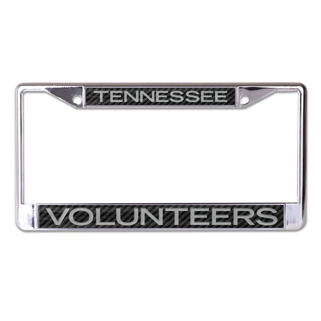 Tennessee Volunteers CARBON Lic Plt Frame S/L Printed