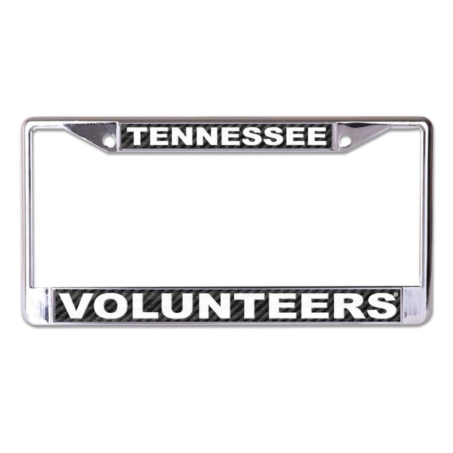 Tennessee Volunteers CARBON Lic Plt Frame S/L Printed