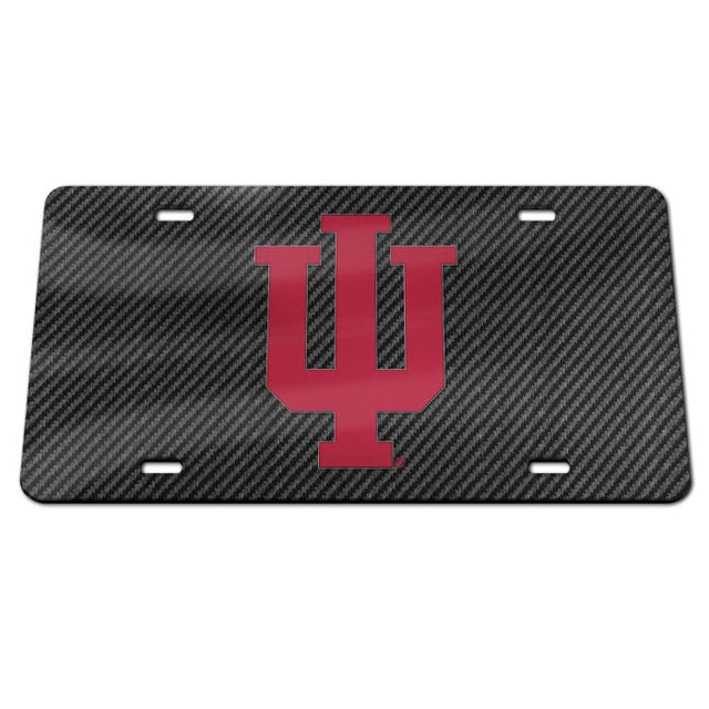 Indiana Hoosiers Specialty Acrylic License Plate