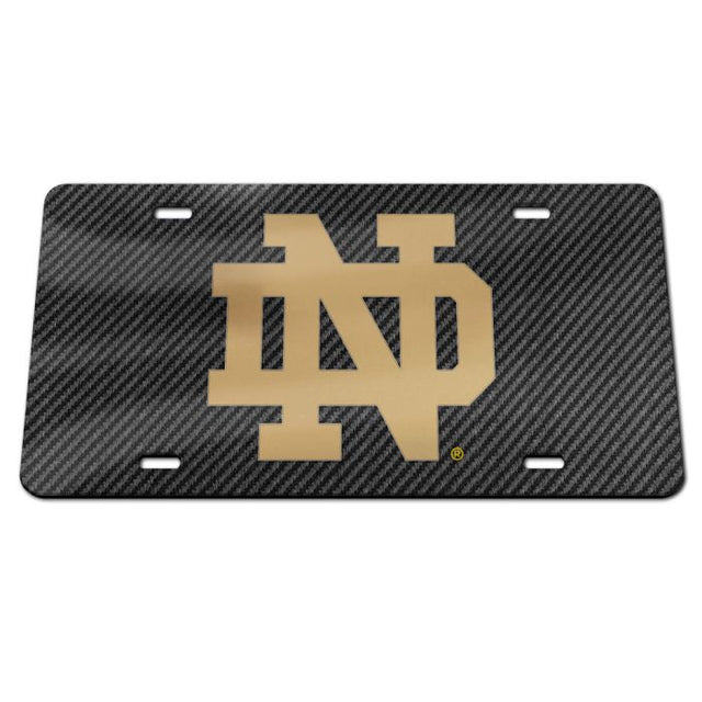 Notre Dame Fighting Irish Acrylic Classic License Plates