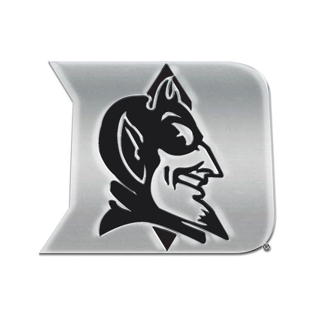 Emblema para automóvil de forma libre cromado de Duke Blue Devils