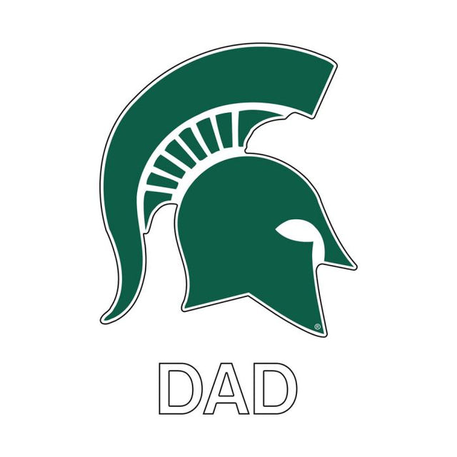 Michigan State Spartans Window Decals 4" x 6"