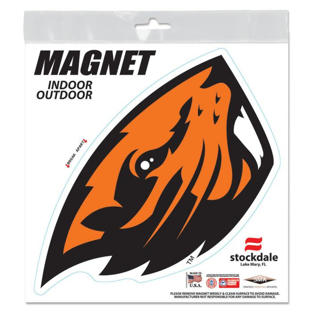 Oregon State Beavers Outdoor Magnets 6" x 6"