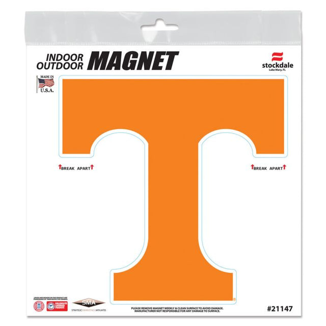 Imanes para exteriores de Tennessee Volunteers, 6" x 6"