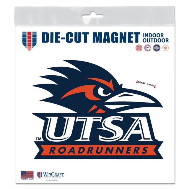 Texas San Antonio Roadrunners Outdoor Magnets 6" x 6"