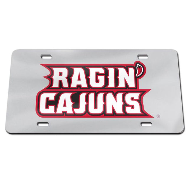 Louisiana - Lafayette Ragin Cajuns Specialty Acrylic License Plate