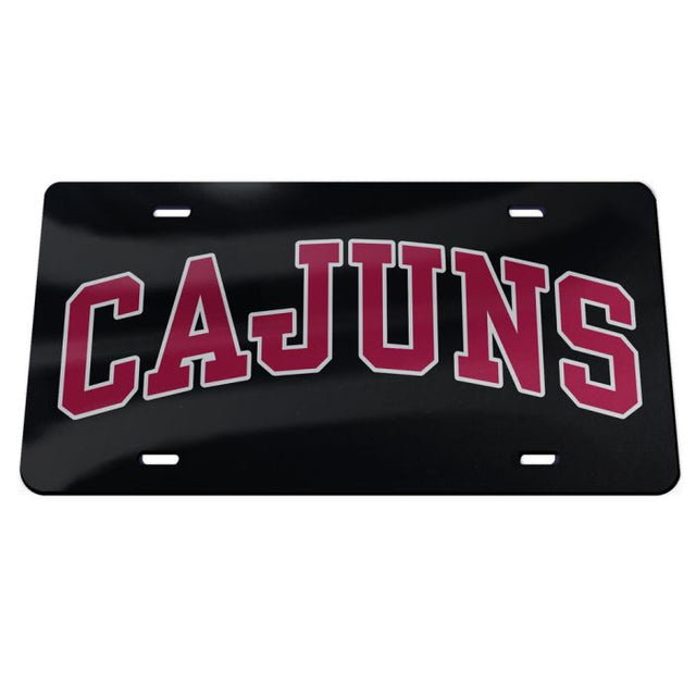 Louisiana - Lafayette Ragin Cajuns Specialty Acrylic License Plate