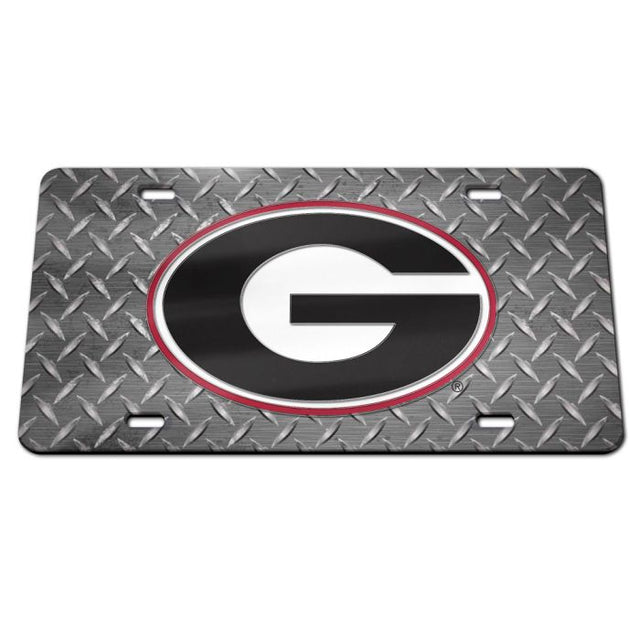 Georgia Bulldogs Specialty Acrylic License Plate