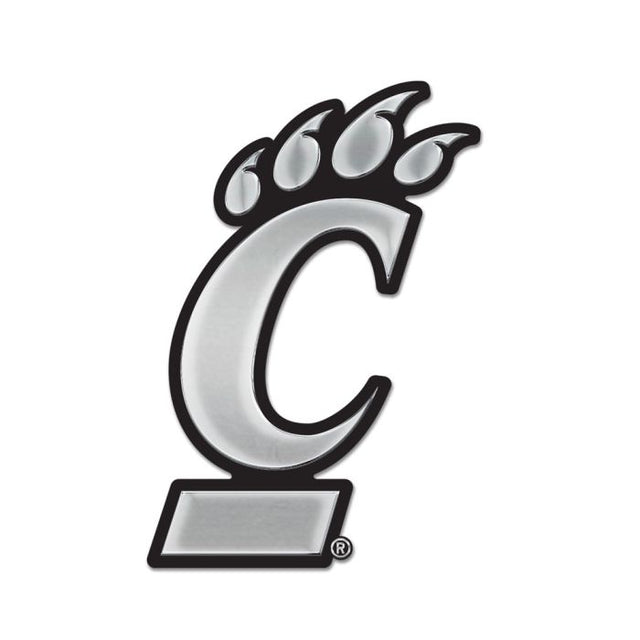 Cincinnati Bearcats Chrome Free Form Auto Emblem