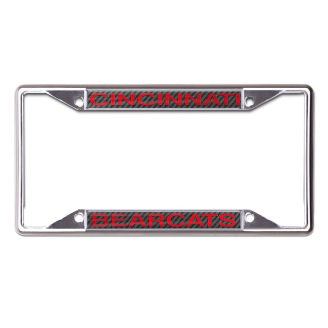 Cincinnati Bearcats CARBON Lic Plt Frame S/S Printed