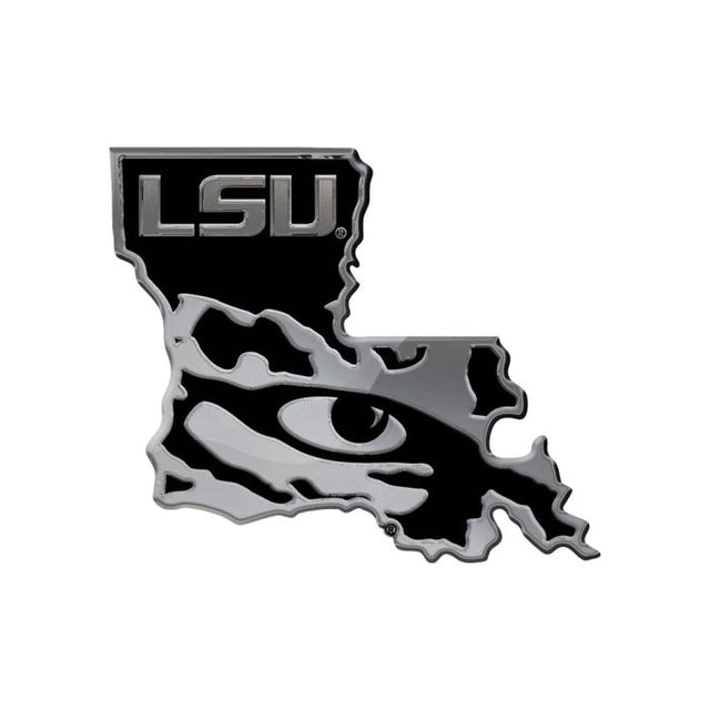 LSU Tigers Chrome Free Form Auto Emblem