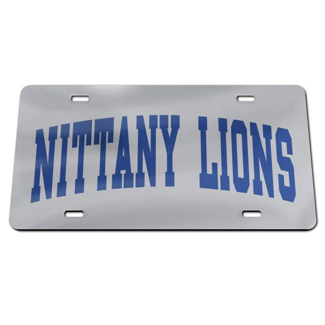 Placas de matrícula clásicas de acrílico de los Penn State Nittany Lions