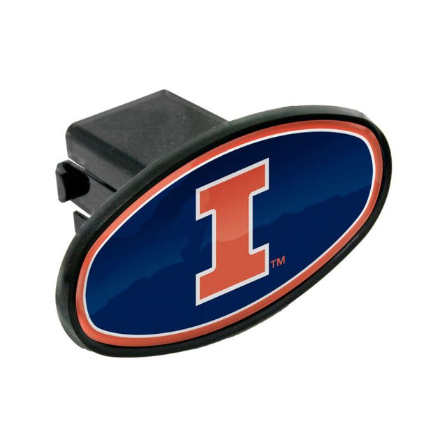 Illinois Fighting Illini Oval 2" Hitch Receiver