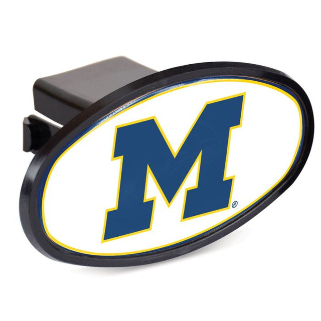 Michigan Wolverines Oval 2" Hitch Receiver